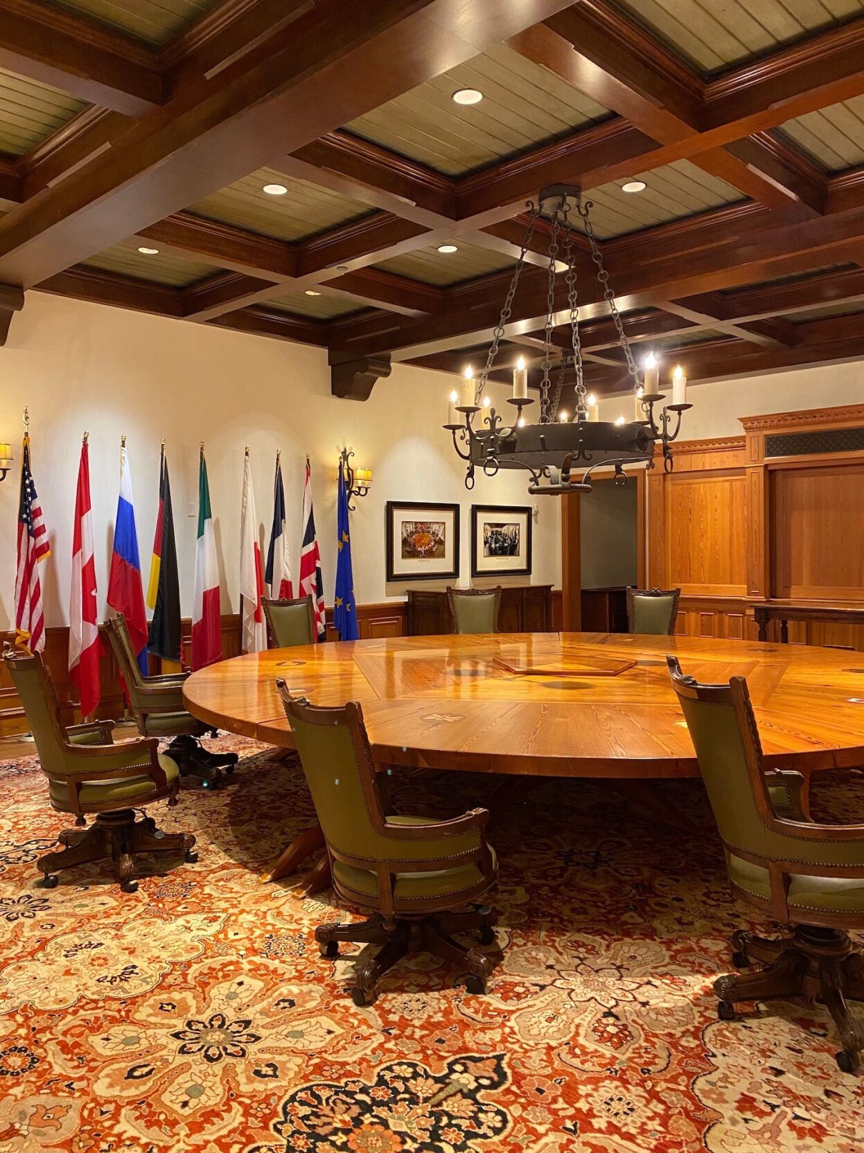 The G8 Summit was held at Sea Island in 2004.